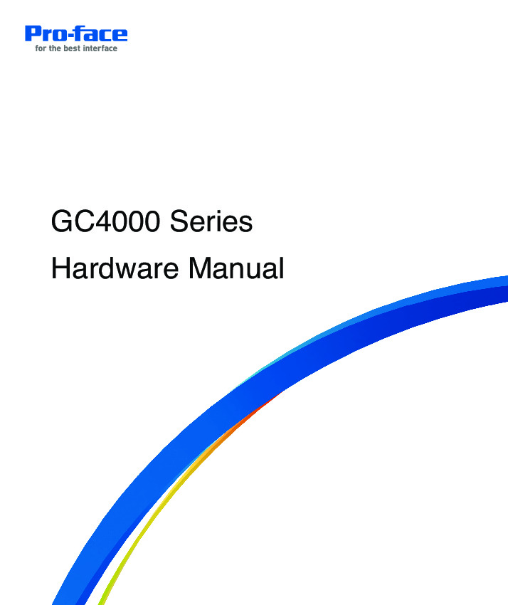 First Page Image of PFXGE4401WAD GC4000 Hardware Manual.pdf